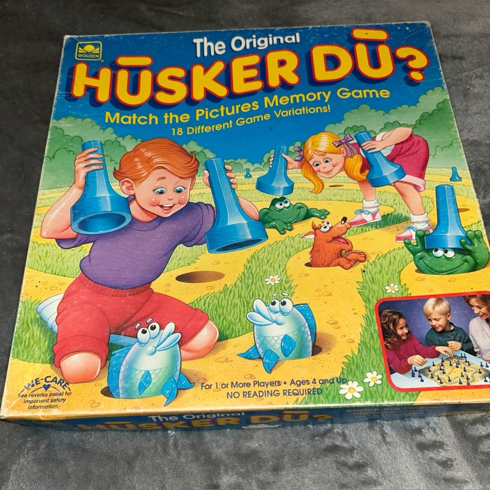 Golden Games, The Original Hūskser Dū? Memory Game, 1993, *Complete*